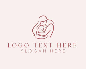 Mom Baby Maternity Logo