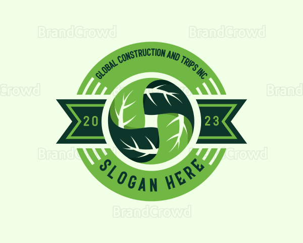 Leaves Eco Landscaping Logo