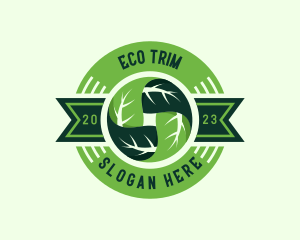 Leaves Eco Landscaping logo design