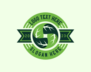 Herbal - Leaves Eco Landscaping logo design