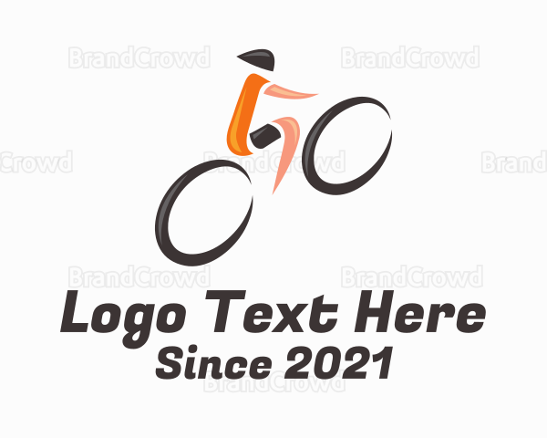 Bike Tour Cyclist Logo