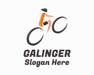 Bike Tour Cyclist Logo