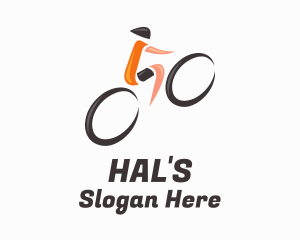 Bike Tour Cyclist Logo