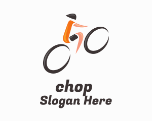 Bike Tour Cyclist Logo