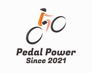 Bike Tour Cyclist logo design