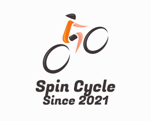 Bike Tour Cyclist logo design