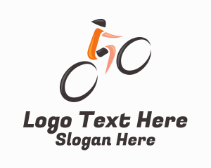 Bike Tour Cyclist Logo