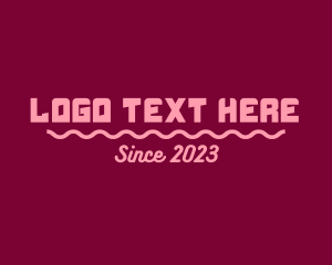 Gamer - Pink Gamer Girl Text logo design
