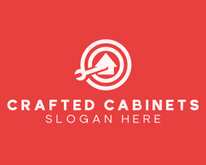Cabinetry - Home Wrench Target logo design