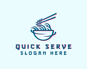 Pho Noodle Soup Ramen logo design