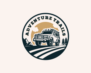 Adventure SUV Vechicle logo design