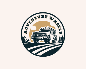 Adventure SUV Vechicle logo design