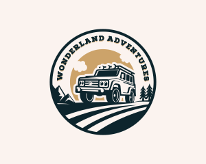 Adventure SUV Vechicle logo design