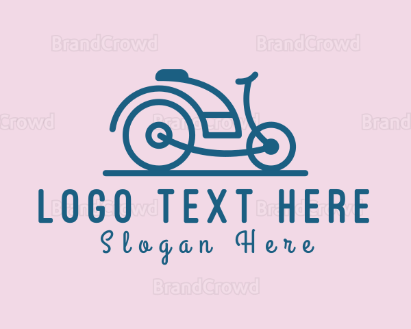 Electric Bicycle Bike Logo