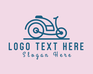 Commute - Electric Bicycle Bike logo design