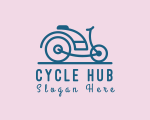 Bike - Electric Bicycle Bike logo design