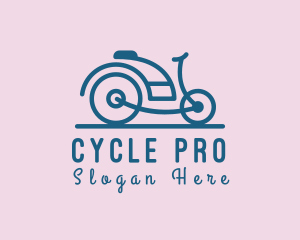 Cycling - Electric Bicycle Bike logo design