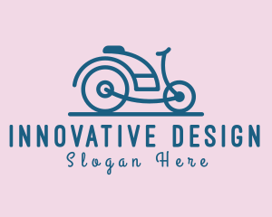 Modernist - Electric Bicycle Bike logo design