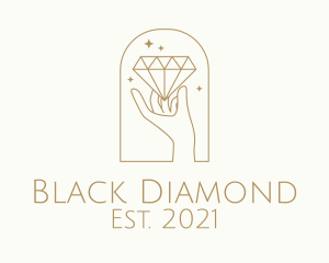 Jeweler Diamond Hand logo design