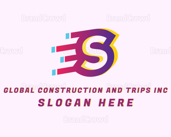 Speedy Letter S Motion Business Logo