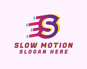 Speedy Letter S Motion Business logo design