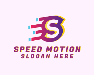 Speedy Letter S Motion Business logo design