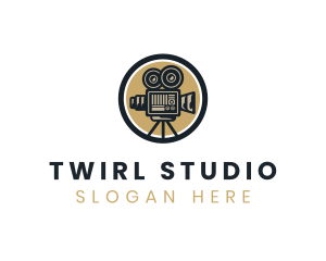 Cinematography Studio Camera logo design