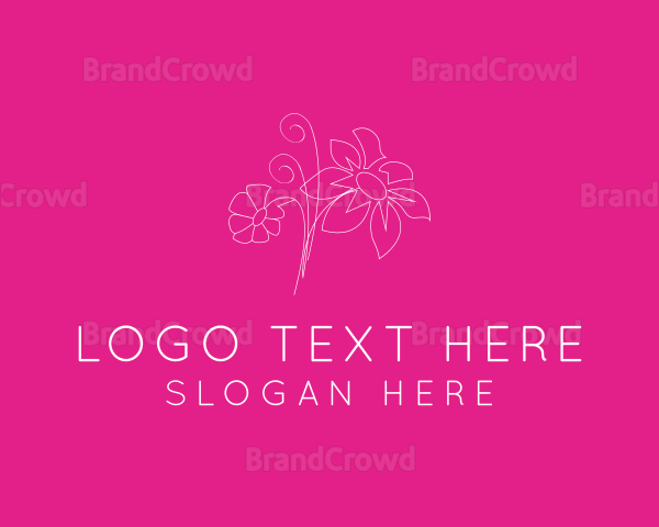 Beauty Flower Garden Logo