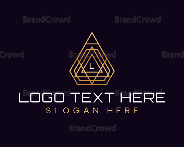 Premium Luxury Triangle Logo