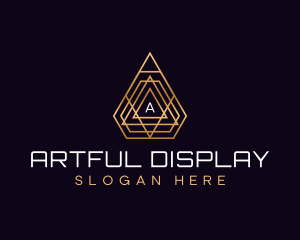 Premium Luxury Triangle logo design