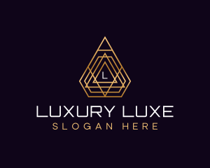 Premium Luxury Triangle logo design