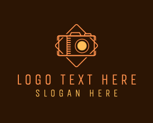 Counting - Orange Digital Camera logo design