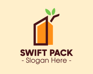 Pack - Fresh Orange Juice Pack logo design