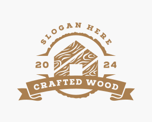 Wood Plank Building logo design