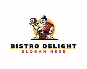 Sumo Sushi Dining logo design