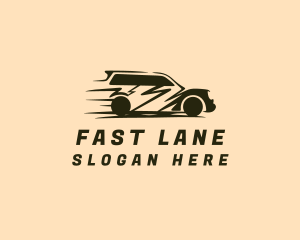 Fast Transport Vehicle logo design