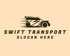 Fast Transport Vehicle logo design