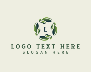 Plant - Eco Leaf Gardening logo design