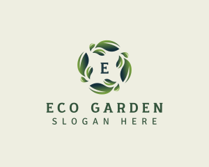 Eco Leaf Gardening logo design