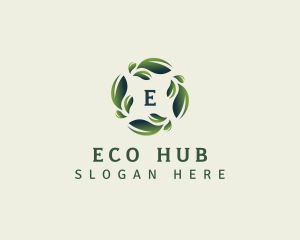 Eco Leaf Gardening logo design