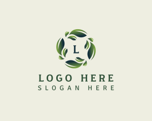 Orchard - Eco Leaf Gardening logo design