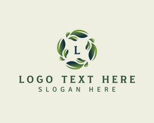 Planting - Eco Leaf Gardening logo design