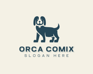 Puppy Dog Walker Logo