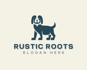 Puppy Dog Walker Logo