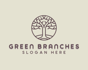 Branches - Tree Branch Gardening logo design