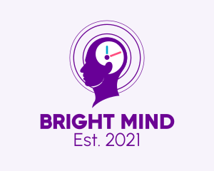 Time Awareness Mind logo design