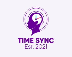 Time Awareness Mind logo design