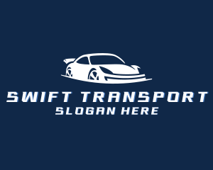 Transport - Car Transport Racing logo design