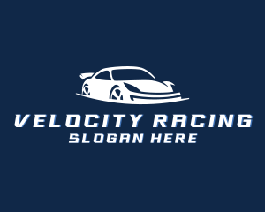 Car Transport Racing logo design