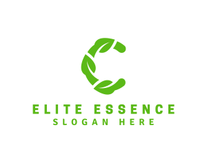 Environmental - Eco Leaf Letter C logo design